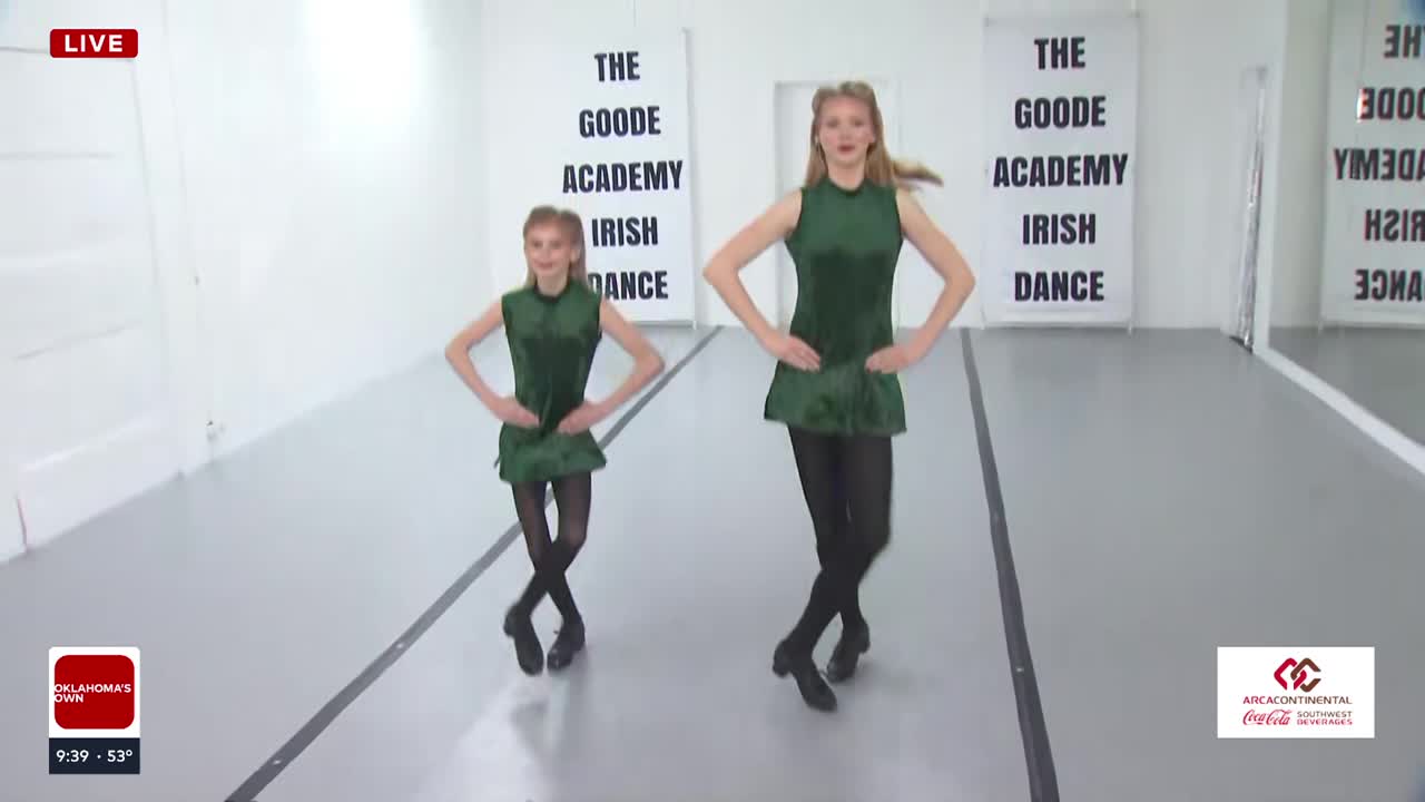 Get in the St. Patrick's Day spirit with the Goode Academy of Irish Dance