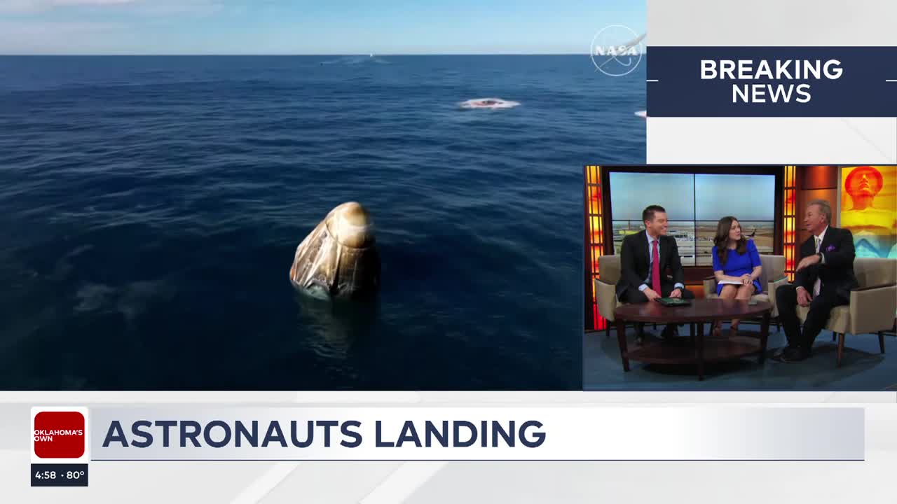 Starliner Astronauts Splashdown In The Atlantic