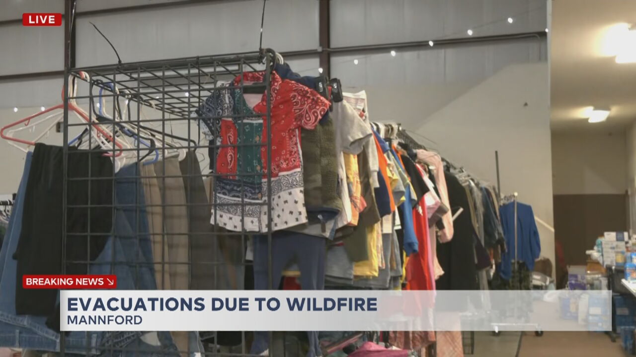 Pawnee Co. Wildfire evacuees seek refuge in Mannford