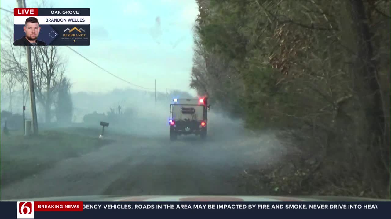 Pawnee County wildfire: Evacuation orders issued near Westport, Oak Grove; Large fires contained