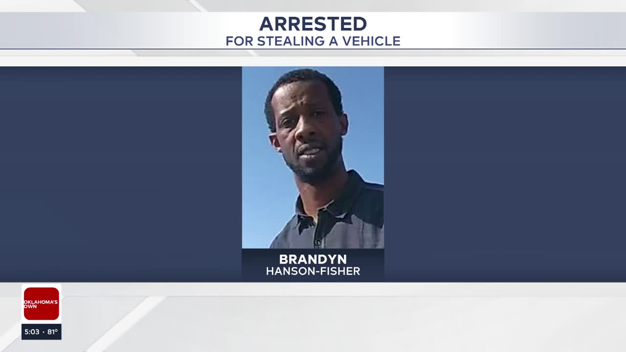 Man arrested in Tulsa, accused of stealing car after finding keys in ...