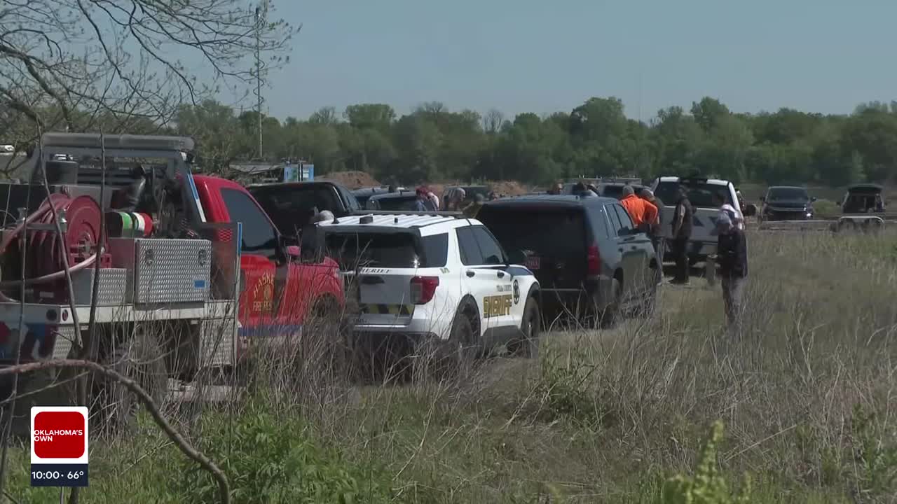 Body Woman, 7-year-old child identified after car swept away by floodwaters near Leonard