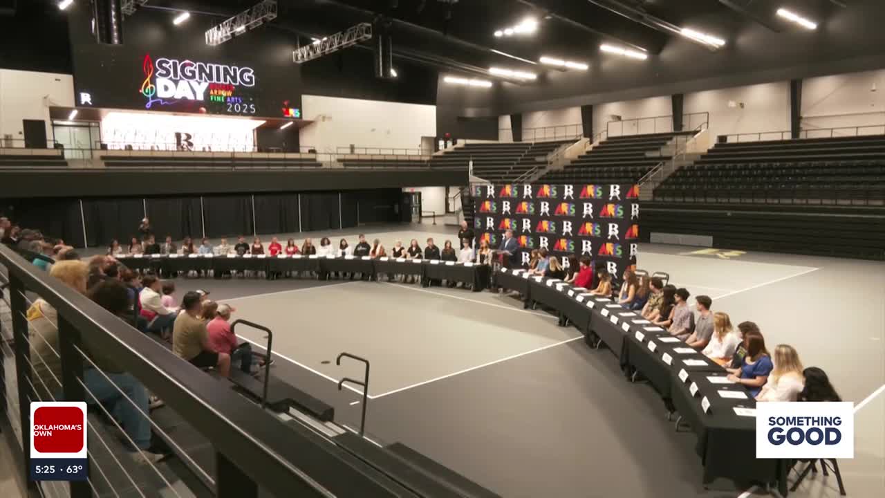 2 million in scholarships awarded at Broken Arrow Fine Arts signing day