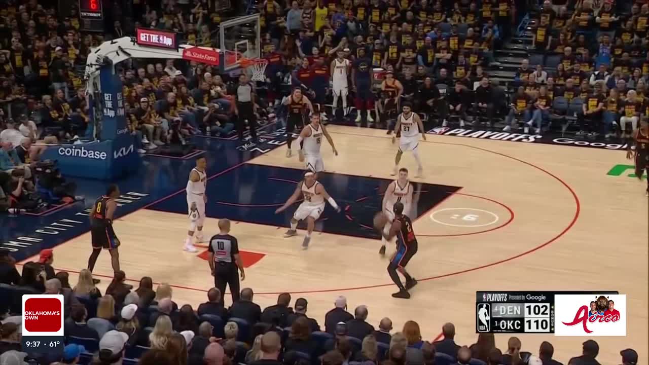 Gordon’s game-winner, Jokic’s 42 points, 22 rebounds lead Nuggets past Thunder in West semis Game 1