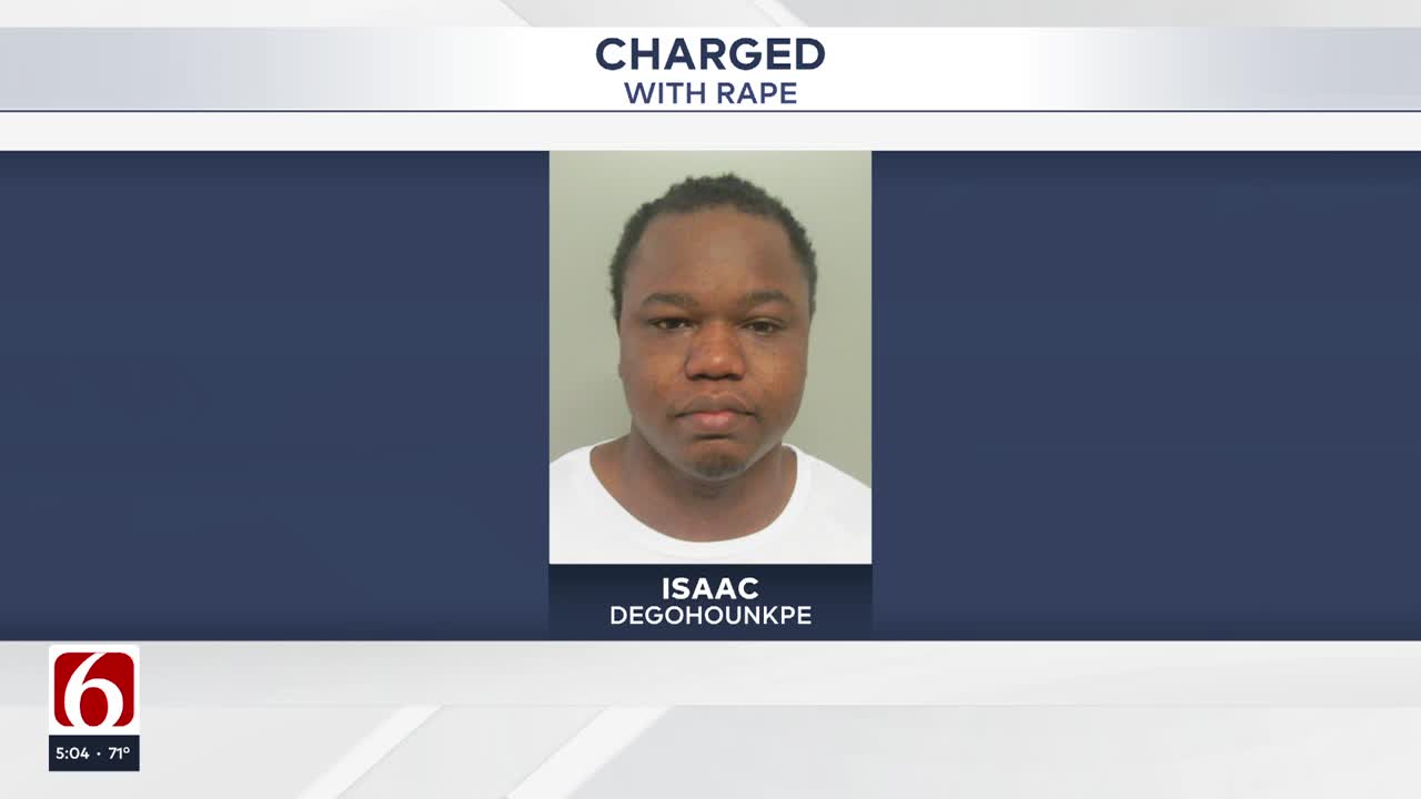 Tulsa man charged with raping a woman he met on a dating app