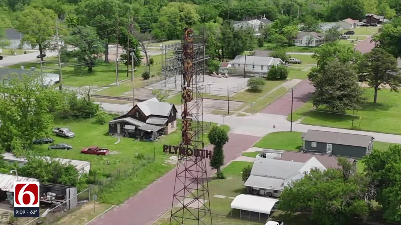 Route 66 attraction in Bristow, Chrysler Tower Plaza, wins funding grant