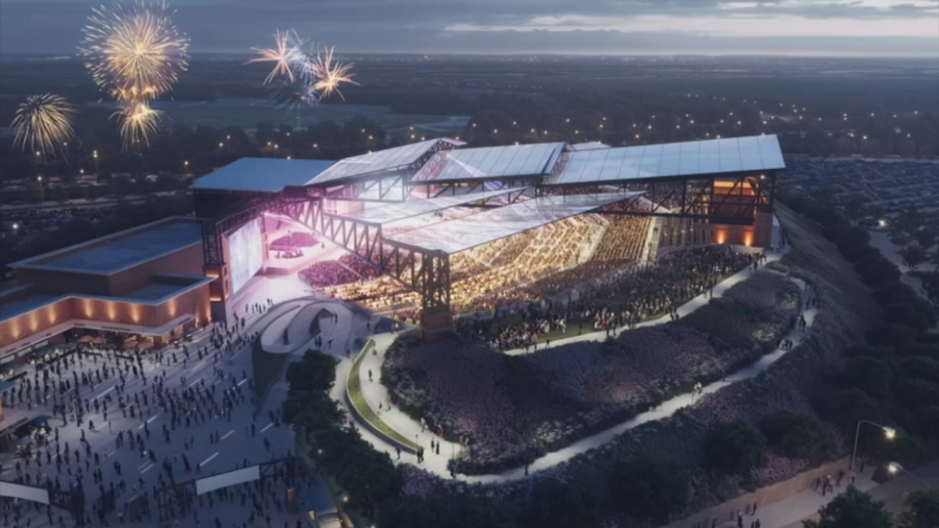 Broken Arrow Sunset Amphitheater adds new plans as cost climbs to $107 million