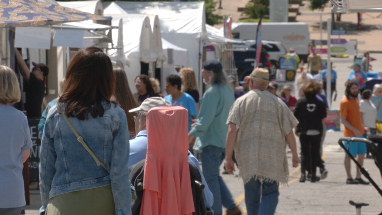 Tulsa's Mayfest Unveils New Mural, Features Hundreds of Vendors and Performances
