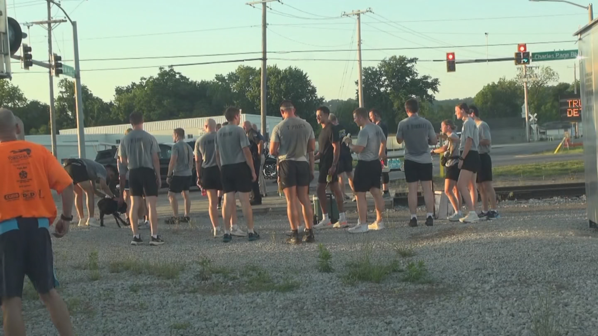 Local law enforcement participates in Special Olympics Oklahoma torch run