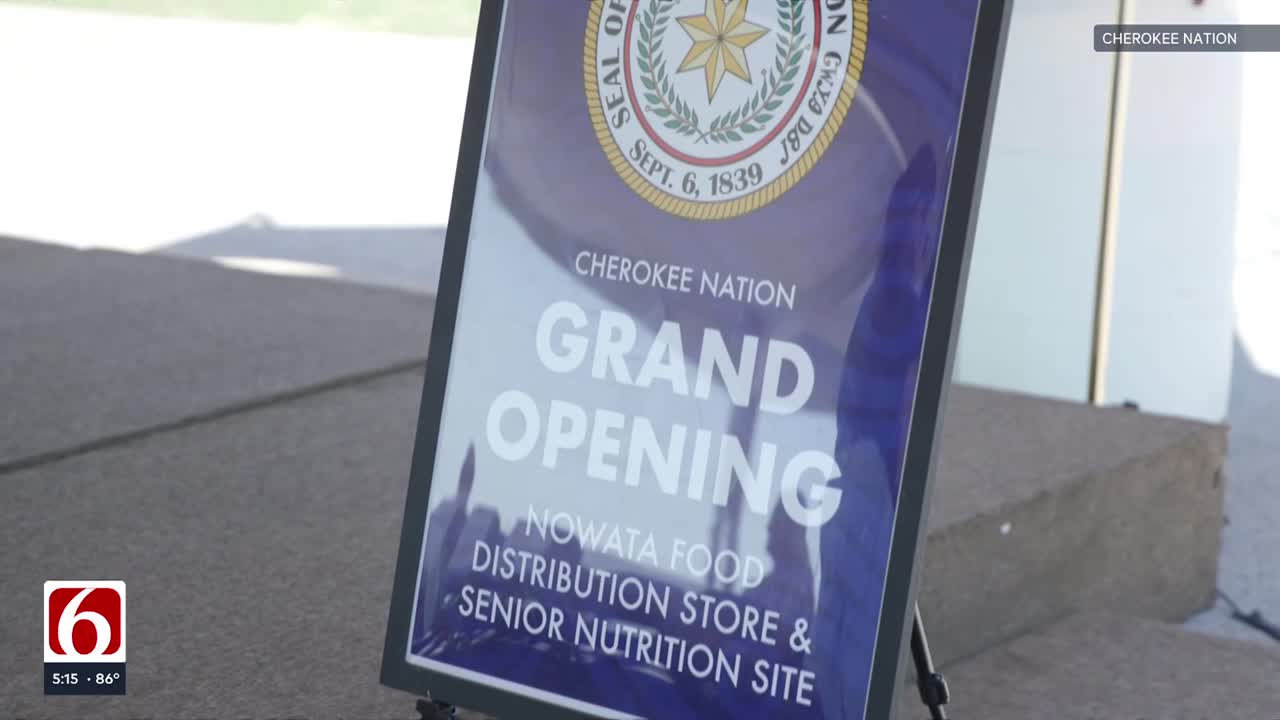 Cherokee Nation completes $2.8 million expansion of Nowata Food Distribution center