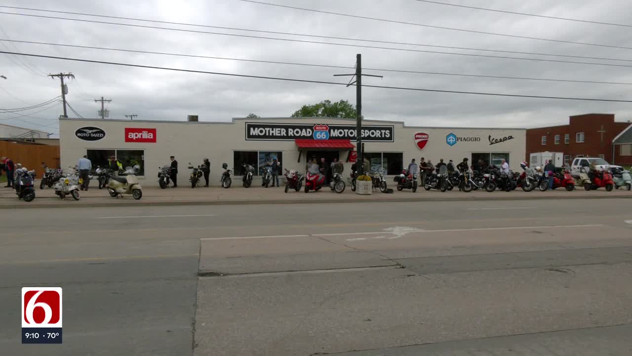 Tulsa motorcyclists suit up at Distinguished Gentleman's Ride to raise awareness for men's health