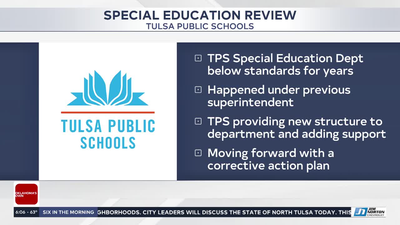 Tulsa Public Schools overhauls special education after noncompliance