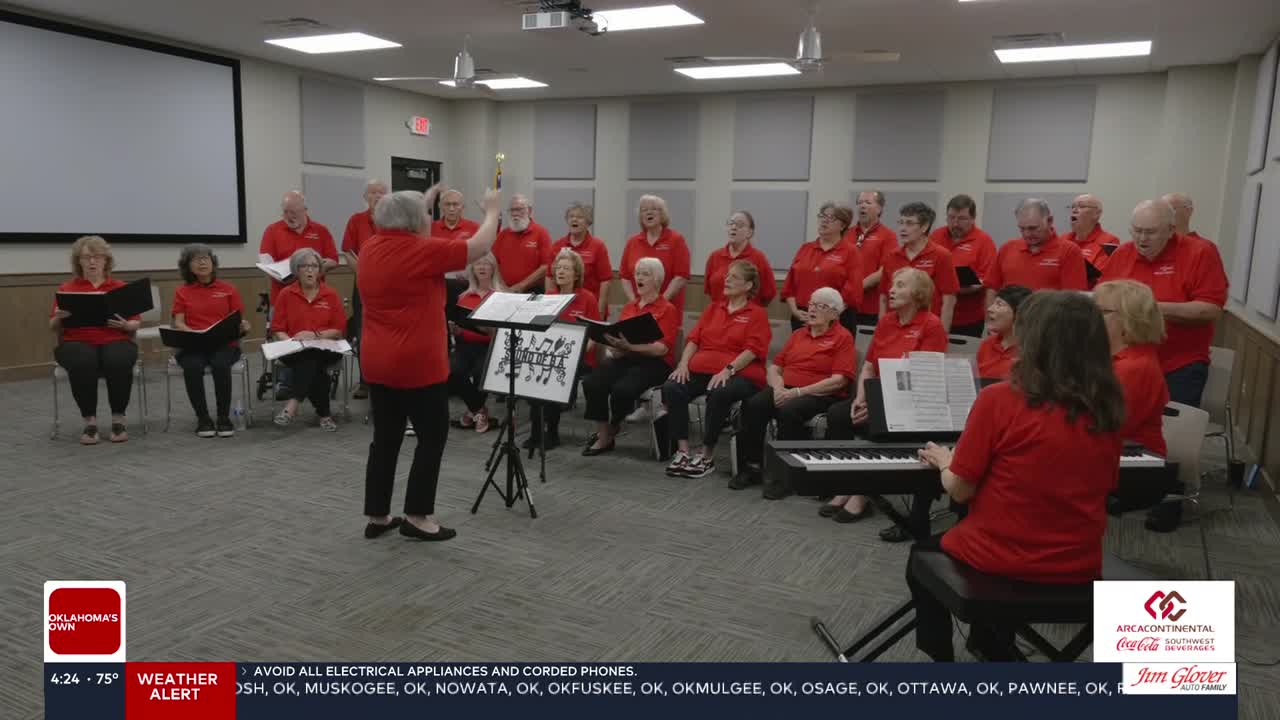 The Sound of Broken Arrow" choir brings harmony to local senior center