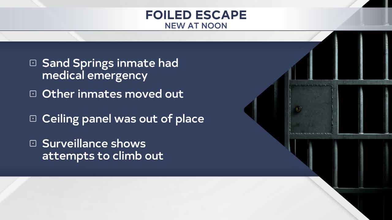 Medical emergency alerts Sand Springs police of attempted jailbreak by 3 inmates