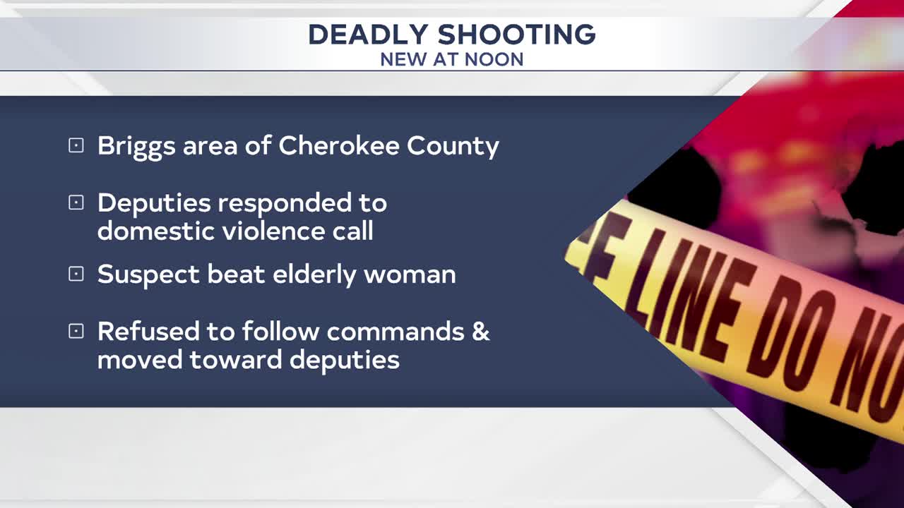 Cherokee County deputy shoots, kills armed woman near Briggs; OSBI investigating