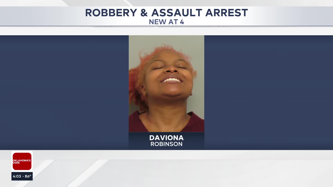 Tulsa Police arrest woman accused of robbery and assault at store near 41st and Sheridan