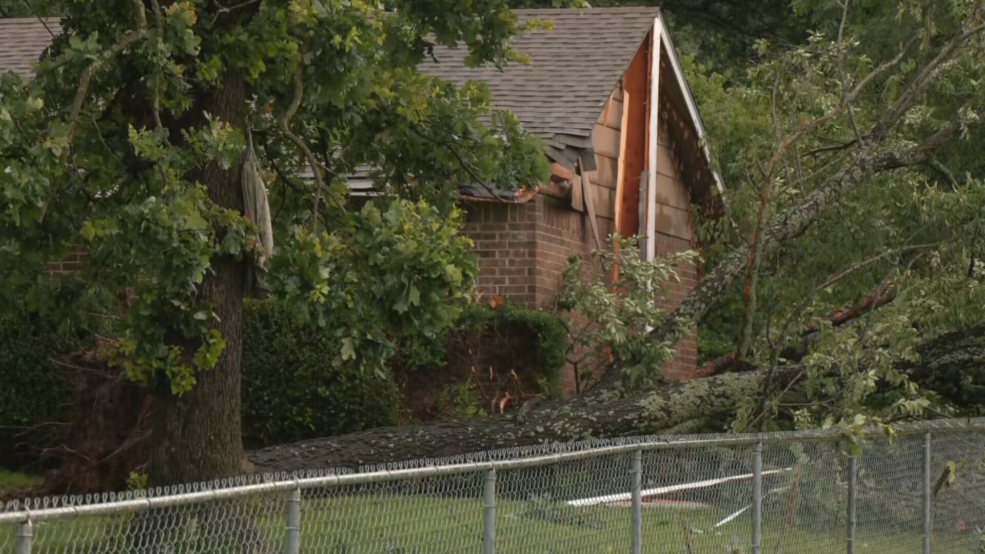 Storms knock down trees, cause home damage in Tahlequah
