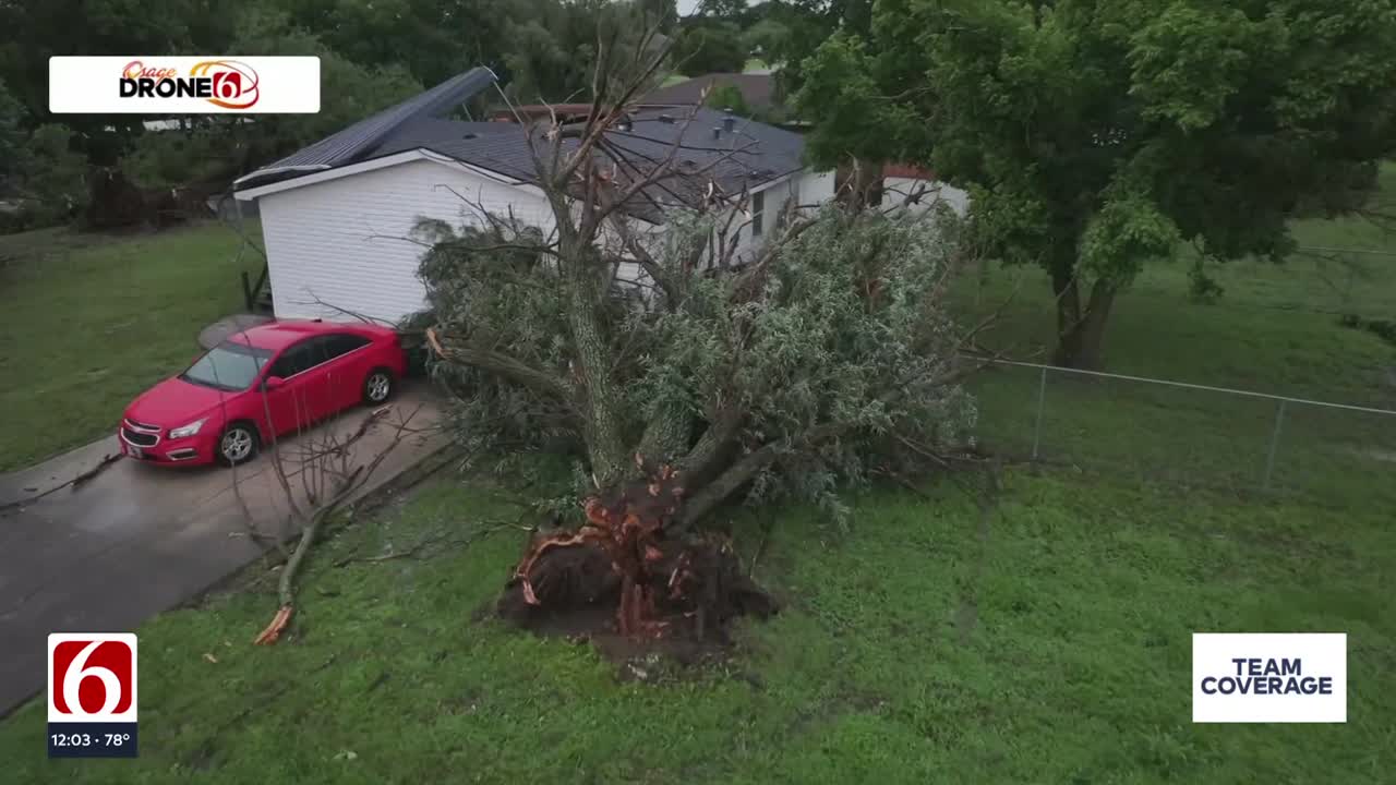 Cleanup Efforts Begin After Severe Storms in Ramona