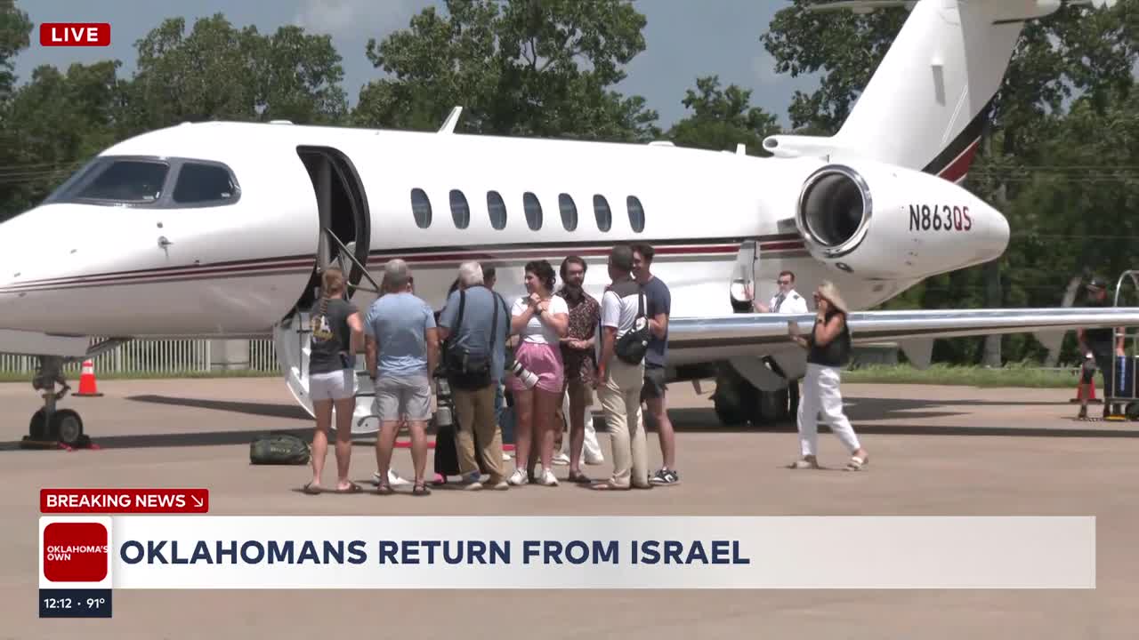 Oklahomans Return from Israel Amid Tensions