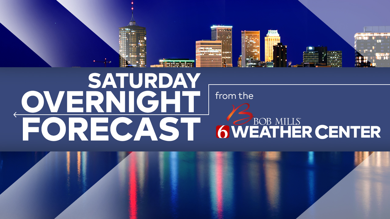 Aaron Reeves' Saturday overnight forecast
