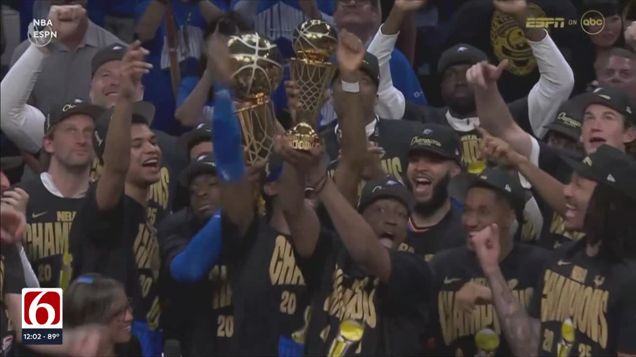 NBA Finals game 7: Oklahoma City Thunder win first-ever NBA Championship