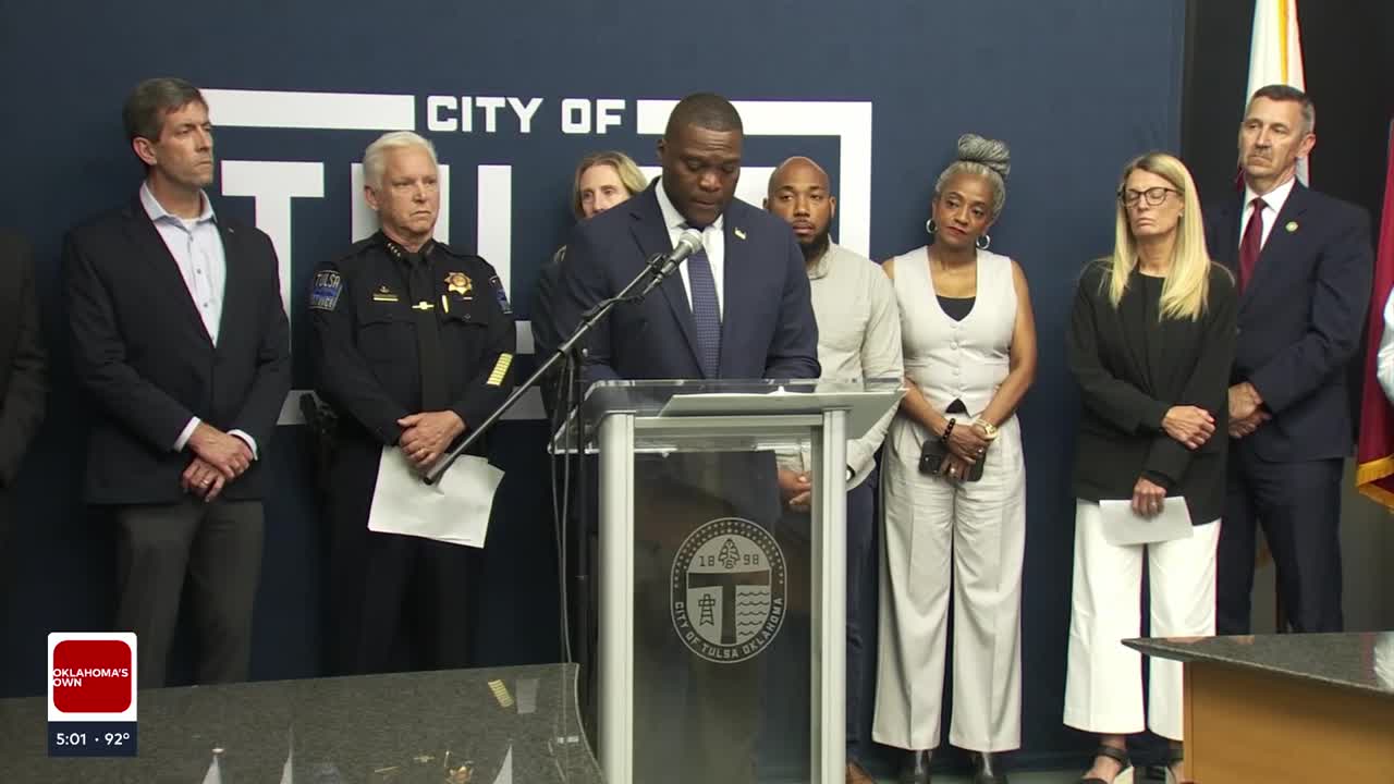 Tulsa mayor announces plan to address city's gun violence, proposed downtown curfew