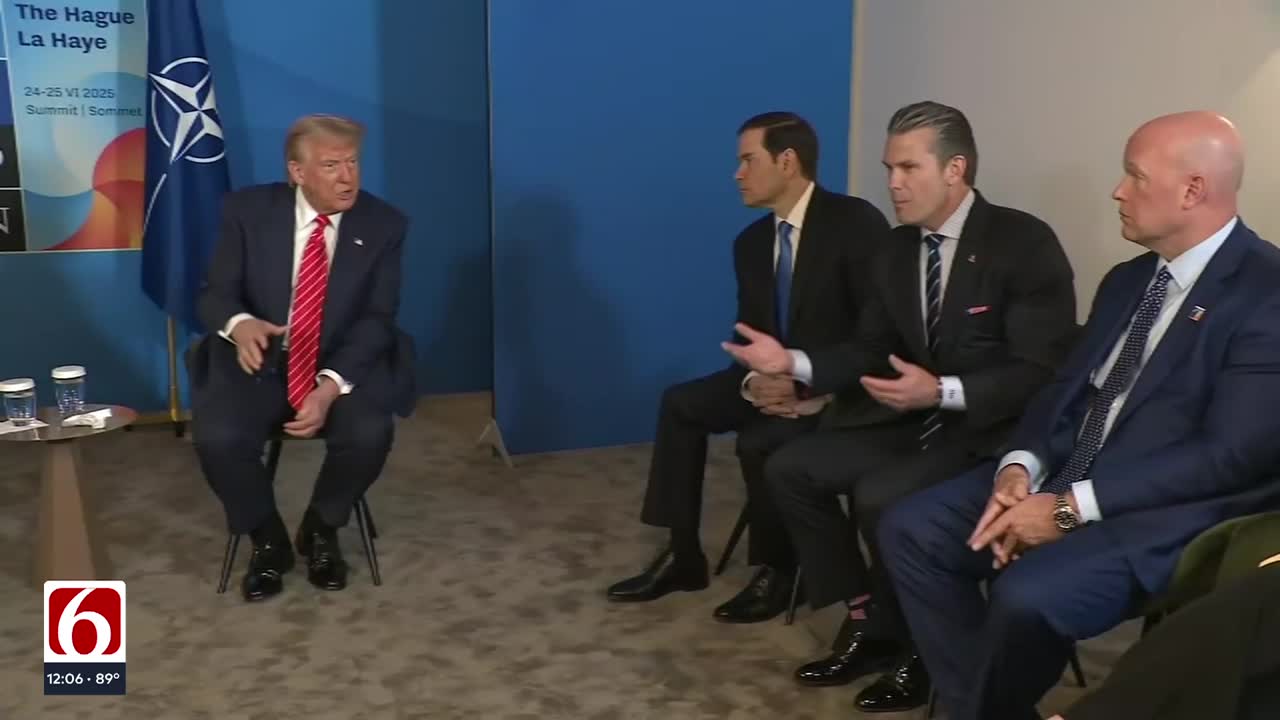 President Trump says U.S. will meet with Iran next week
