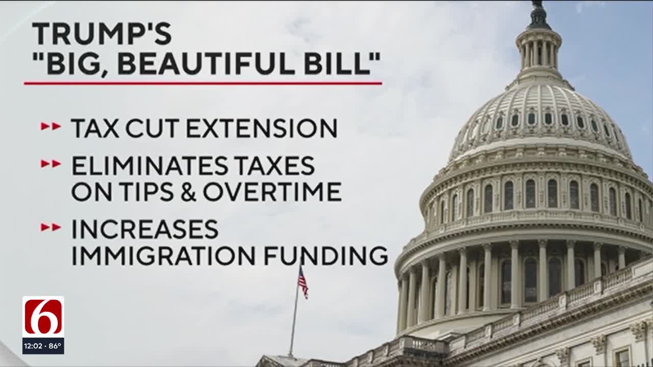 Senate passes Trump's "big, beautiful bill" in 51 to 50 vote after marathon session