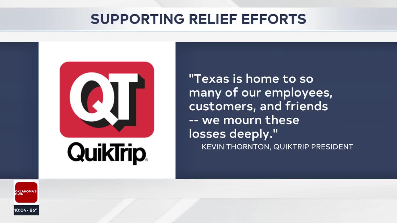 QuikTrip donates $250,000 to support Texans impacted by deadly floods