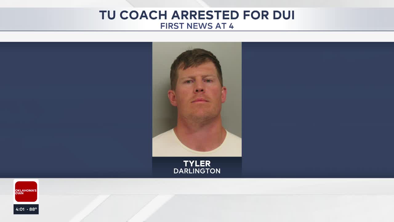 TU offensive coordinator and former OU player arrested, accused of DUI