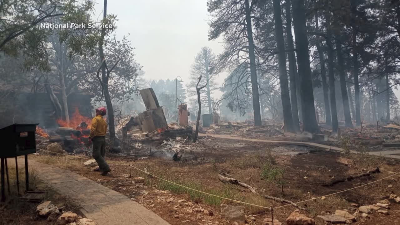 Historic Grand Canyon Lodge destroyed by wildfire, Canadian fires smoke hits Upper Midwest