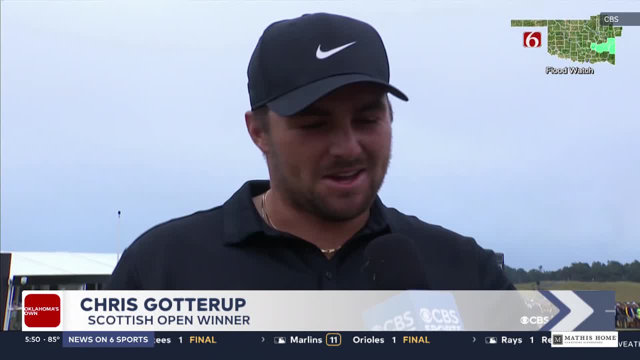 Former OU Sooner Chris Gotterup wins Genesis Scottish Open