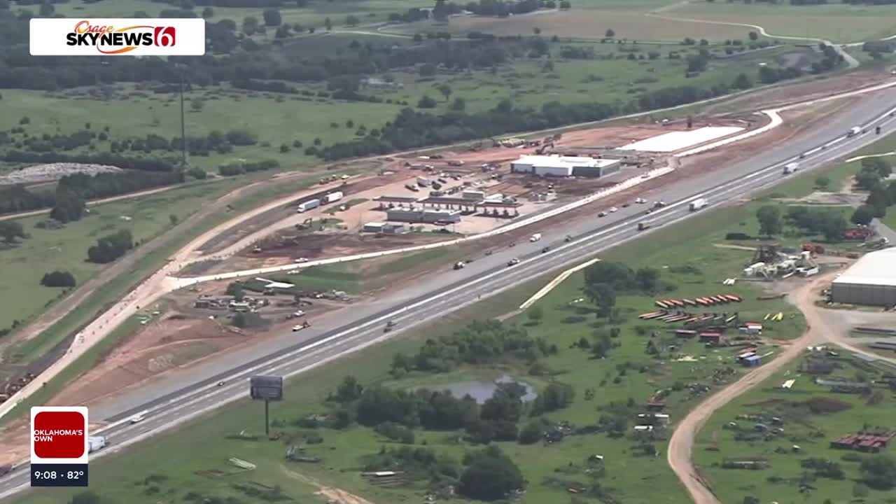 Westbound Turner Turnpike service plaza to close through Fall 2025
