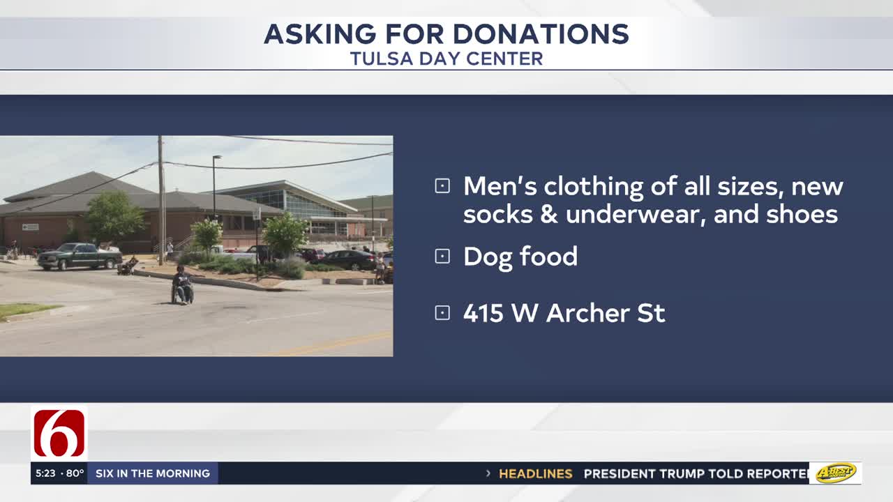 Tulsa Day Center issues urgent call for summer donations