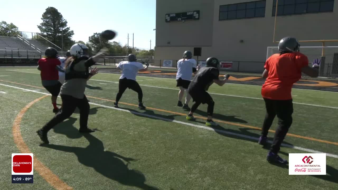 Oklahoma Rage Women's Football Team Aims for National Championship
