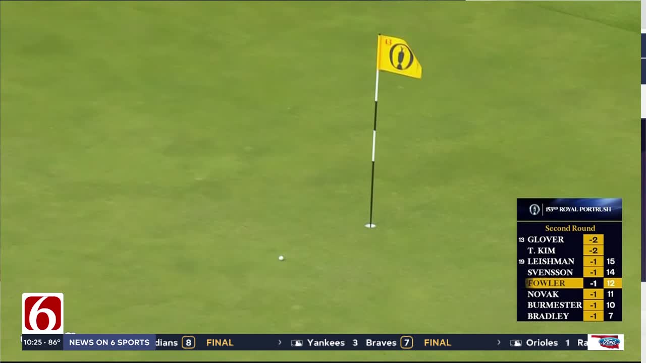 Former OU Sooner Chris Gotterup tied for fifth at The Open