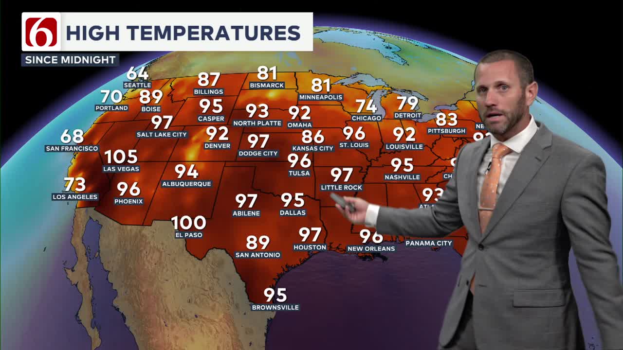Aaron Reeves' Sunday overnight forecast