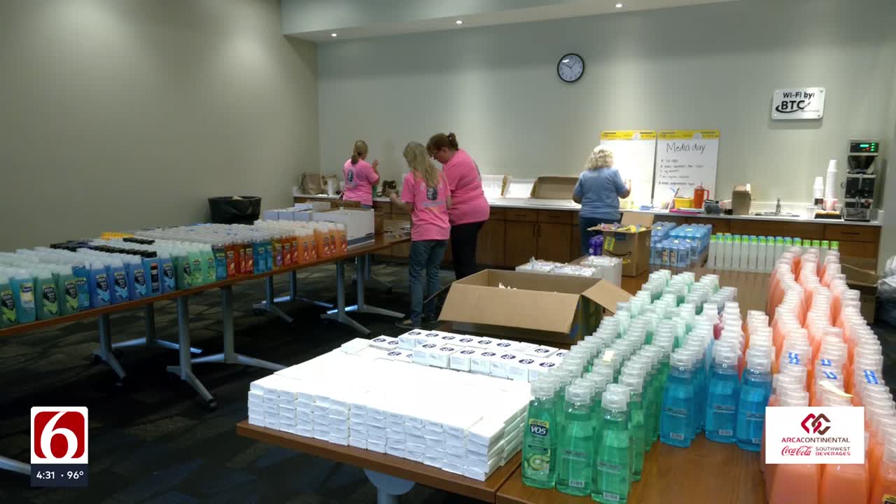 Backpack Stuffing Party Supports Tulsa Students Ahead of School Year