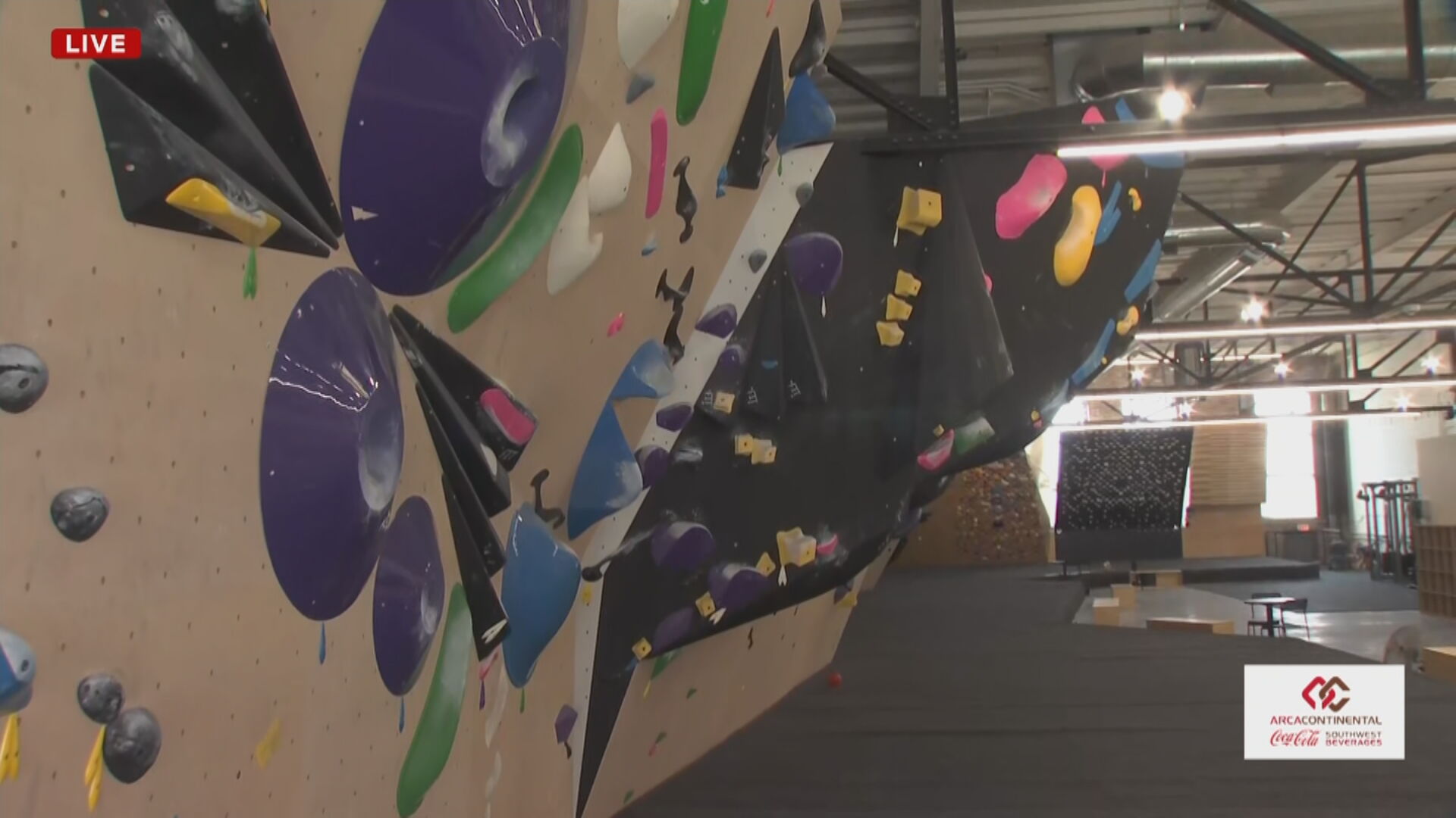 New climbing gym, cafe opens in downtown Tulsa's East Village