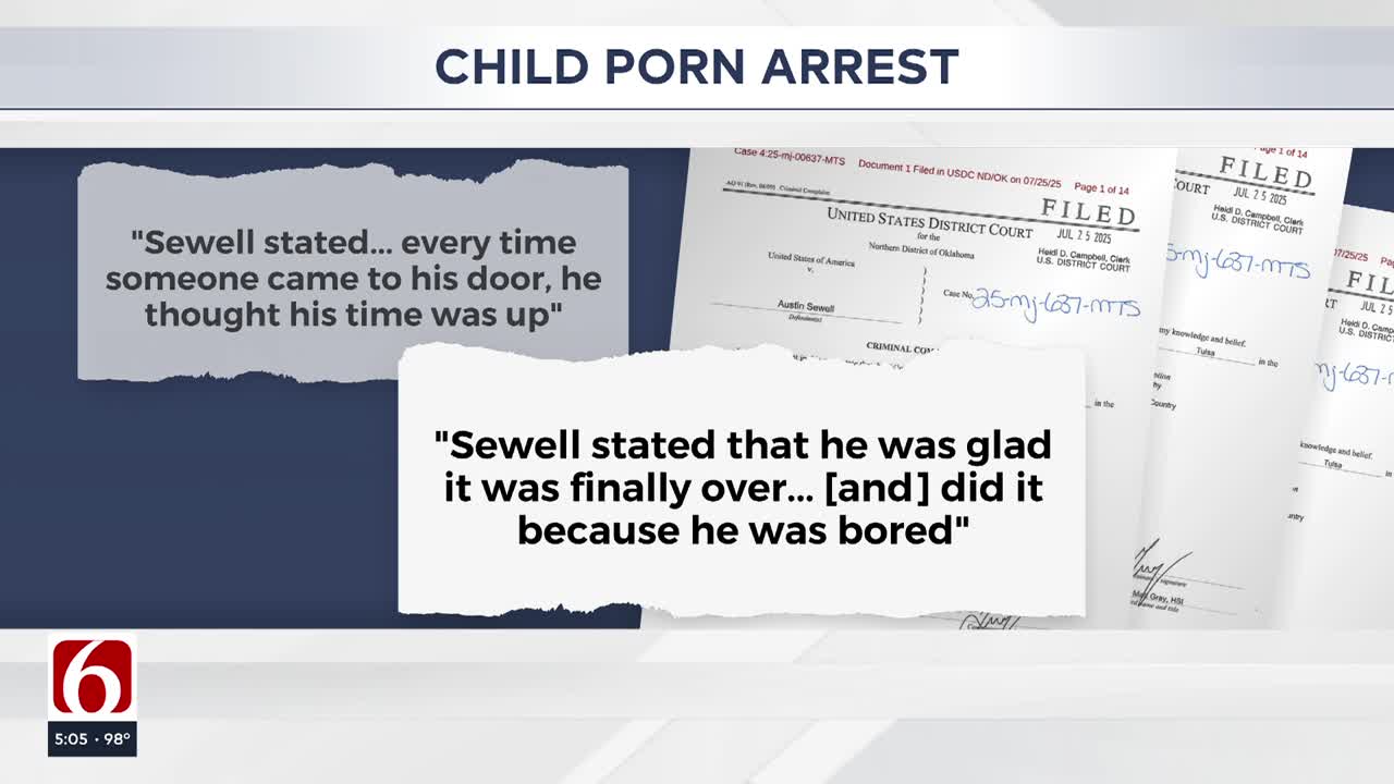 Former Life.Church Midtown Tulsa intern arrested, accused of child pornography possession