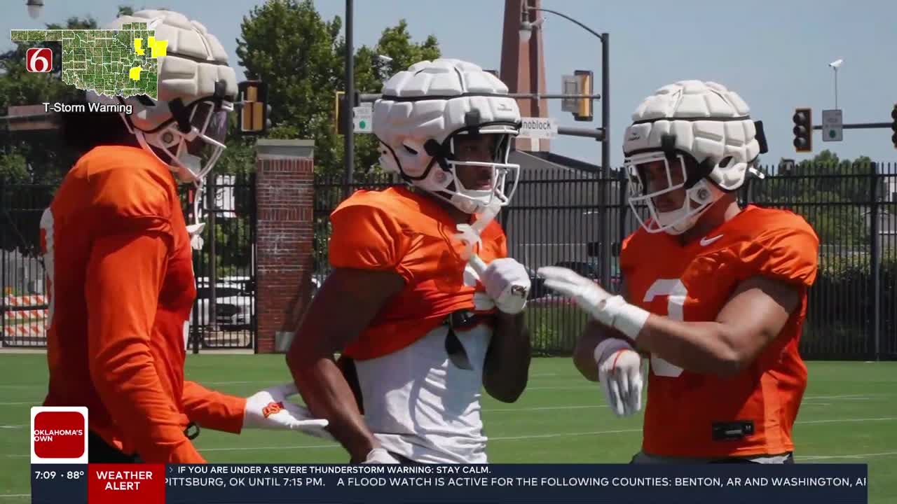 OSU transfer wide receiver Terrill Davis looks to carry over success from UCO