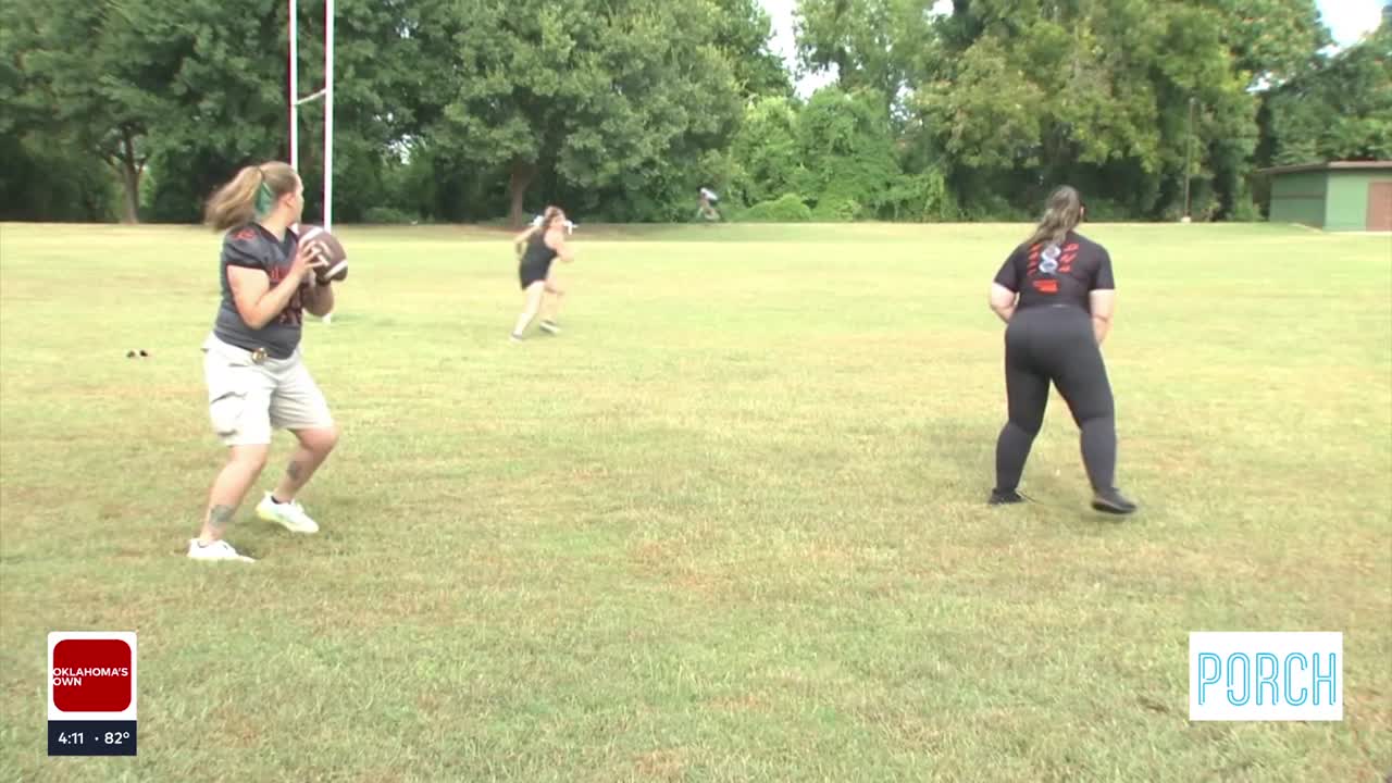 Want to play tackle football? Oklahoma women's team prepares for tryouts