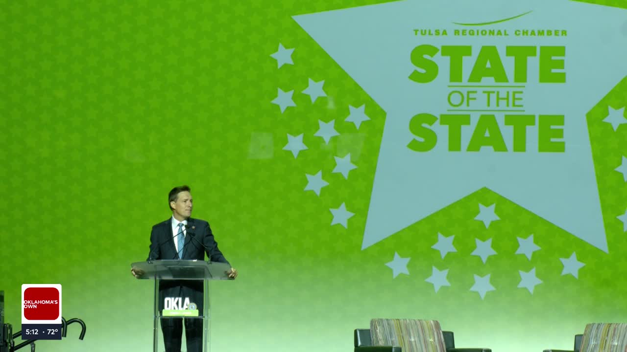 Pinnell touts aerospace as growing part of Tulsa's future in "State of the State" speech