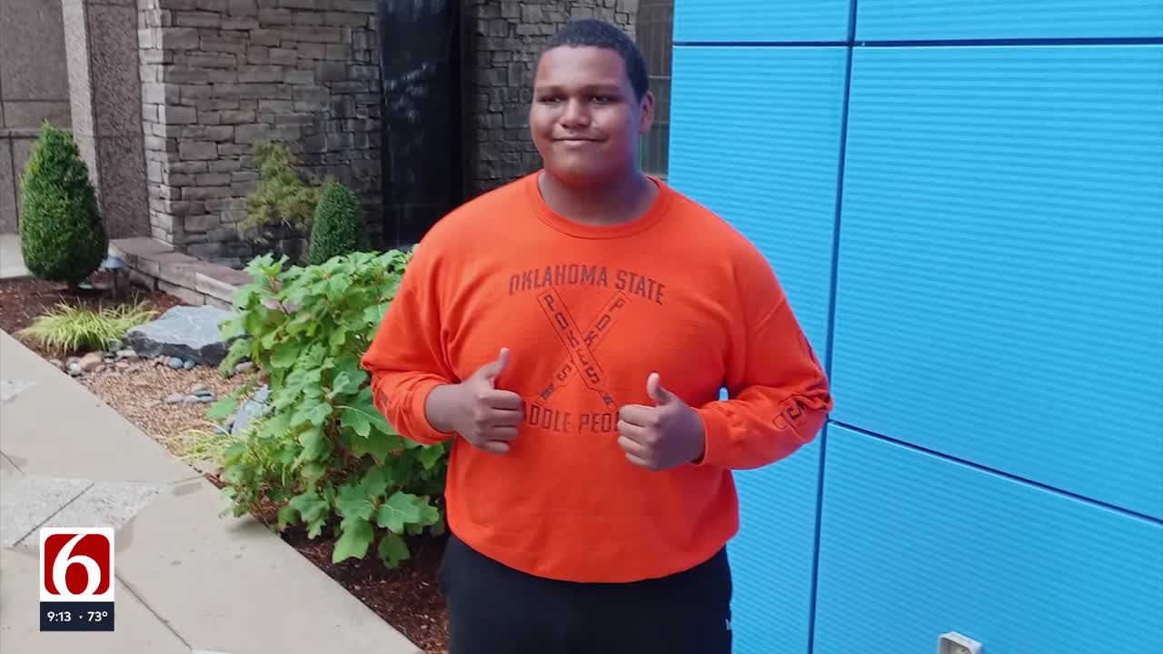 Tulsa High School senior back on field after heatstroke: ‘Strong, blessed, thankful'