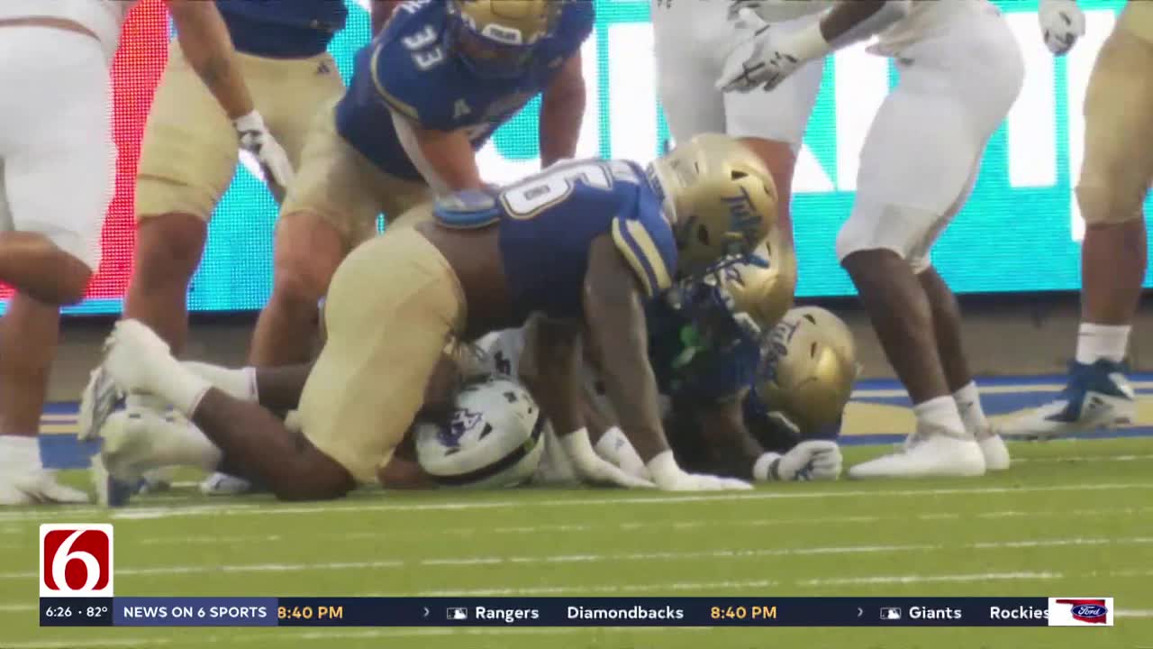 Tulsa's defense dazzles in win over Abilene Christian