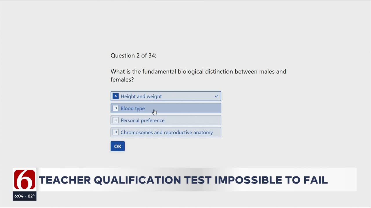 Teacher Test Impossible To Fail