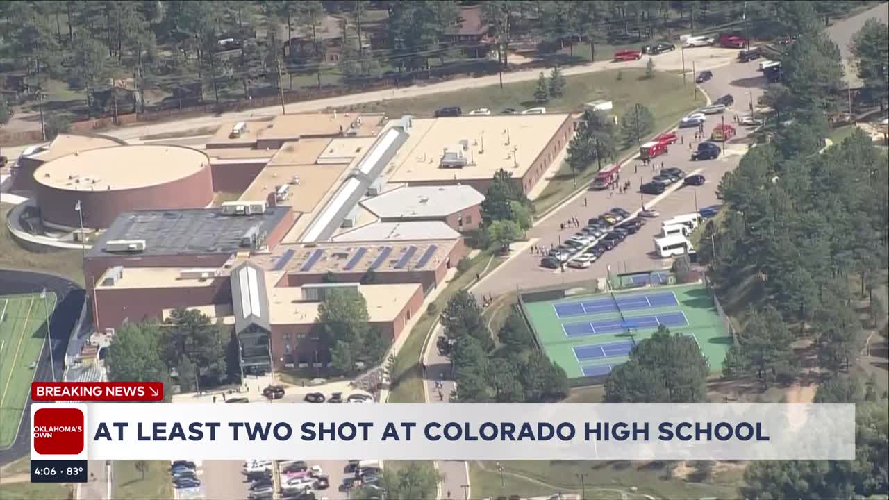 Three people were critically wounded in shooting at a suburban Denver high school, authorities say