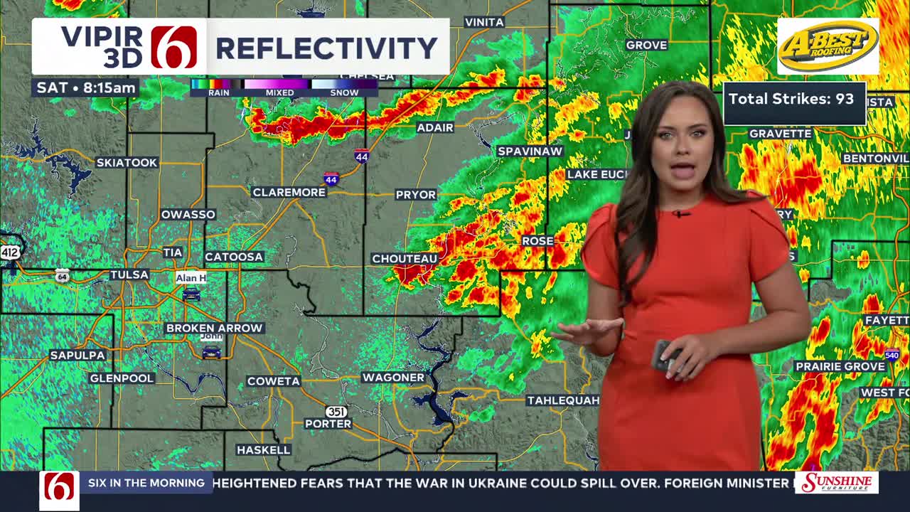 Chloe Arroyo's Saturday morning forecast