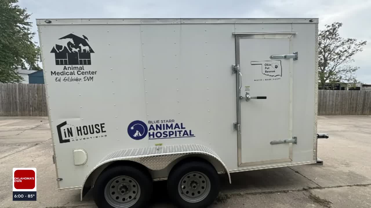 Owasso animal rescue out thousands of dollars after trailer stolen behind business