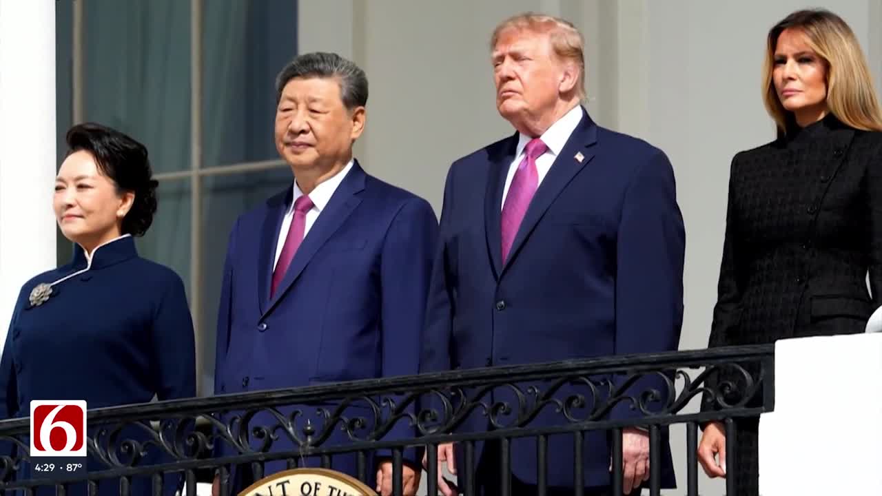 Trump , Xi hold high - stakes White House talks on trade , AI and global stability
